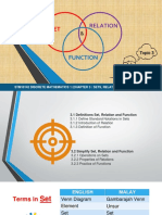 Chapter 3 - Set Relation and Function