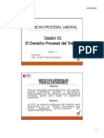 SESION 01 - PROCESAL LABORAL - Jonatan Vega C 2020