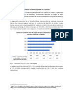 ESA Los Accidentes Laborales Han Aumentado en Los Ultimos Cinco Anos Anos