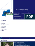 CDMP Study Group: SESSION 18 - Next Steps and Exam Questions