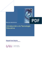 Introducción a la tecnología educativa. Area, M. (2009)