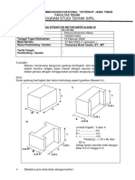 Soal Tugas Besar Beton Iii - 19035010023 - Fihinna Khoirotun Hisan