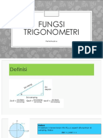 FUNGSI TRIGONOMETRI