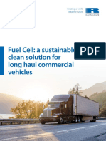 Fuel Cell: A Sustainable Clean Solution For Long Haul Commercial Vehicles