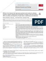 2019 - Heckendorf - Efficacy of An Internet and App Based Gratitude Intervention in