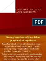 Strategi Membantu Klien Mengambil Keputusan