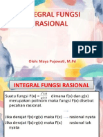 Integral Fungsi Rasional