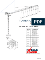 Tower Crane: Technical Data Sheet