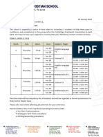 Secondary 2 Checkpoint Time Trial Letter (EMS) Feb 2022