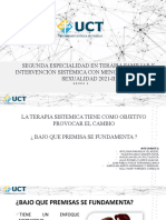 Expo. Segunda Especialidad en Terapia Familiar e Intervención Sistémica