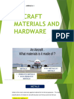 Aircraft Materials and Hardware: Easa B1.1: Module 6.1