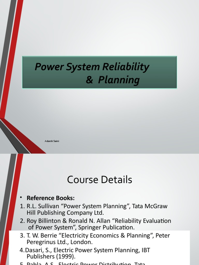 Power System Planning | PDF | Electrical Substation | Electric Power ...
