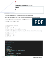 Run-time Polymorphism Experiments