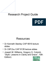 Research Project Guide