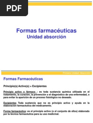 3 Formas Farmaceuticas Medicamentos Con Receta Farmacia