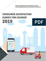 Consumer Satisfaction Survey Courier 2019