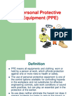 PPE EQUIPMENT (PPE) & ITS TYPES 