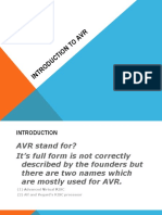 Introduction To AVR