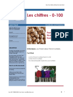 French Numbers From 0 To 100 PDF