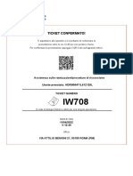 Prenotazione Ticket IW708