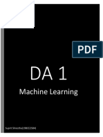 Machine Learning: Suprit Shrestha (19BCE2584)