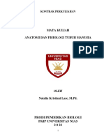 KONTRAK MK Anatomi Fisiologi Tubuh Manusia