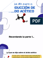 Produccion de Acido Acetico (Parte 2)