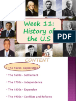 Week 8 - History of The US