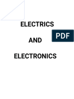 Electrics AND Electronics