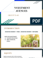 Investment Avenues