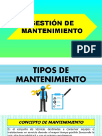 Tipos de Mantenimiento