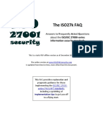 The ISO27k FAQ: Answers To Frequently Asked Questions About The ISO/IEC 27000-Series