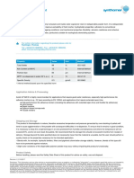 Technical Data Sheet: For Further Information Regarding This Product Please Refer To