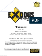 Tremors: An Exodus OPS Campaign Adventure