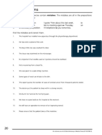 Medicine - 20 Prepositions