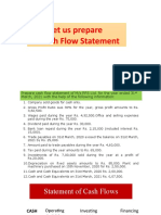 How To Prepare A Cash Flow Statement