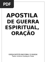 APOSTILA Guerra Espiritual Igreja
