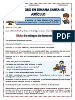 Ficha 58 Un Milagro en Semana Santa - El Artículo Comunicación