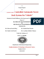 Design and Fabrication of Motorized Screw Jackdocx Final Report