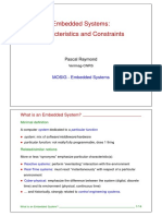 II Characteristics & Constrints of Es