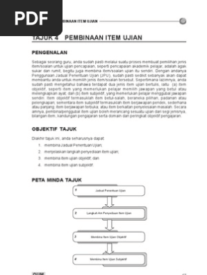 Pembinaan Item Ujian Pdf