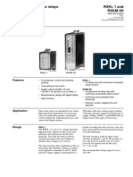 Relé de Tempo RXKL-1 e RXKM-2H 508002 (En)