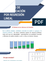 Adición Estándar y Regresión Ponderada