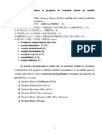 Analiza , simulare și prognoză în economie bazate pe modele econometrice