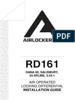 Air Operated Locking Differential: Installation Guide