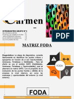 Presentación de Diagnostico Empresa El Carmen Grupo N°3