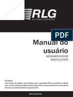 Manual do usuário Movimentador basculante RLG