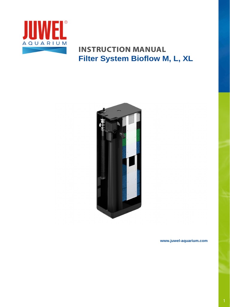 Instruction Manual Filter System Bioflow M, L, XL PDF Aquarium
