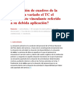 Renovación de Cuadros de La PNP