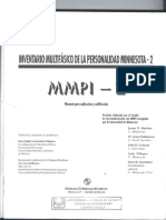Manual de Aplicacion Mmpi 2 PDF